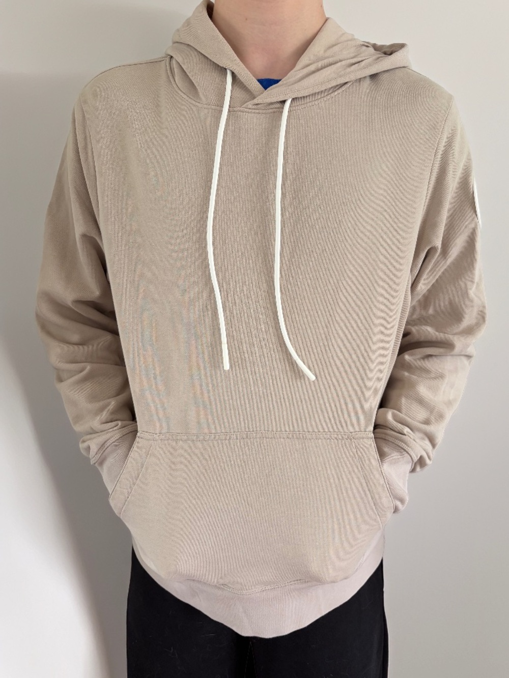 Men's Canada Goose Huron Sweat Hoodie, Limestone, Size M
